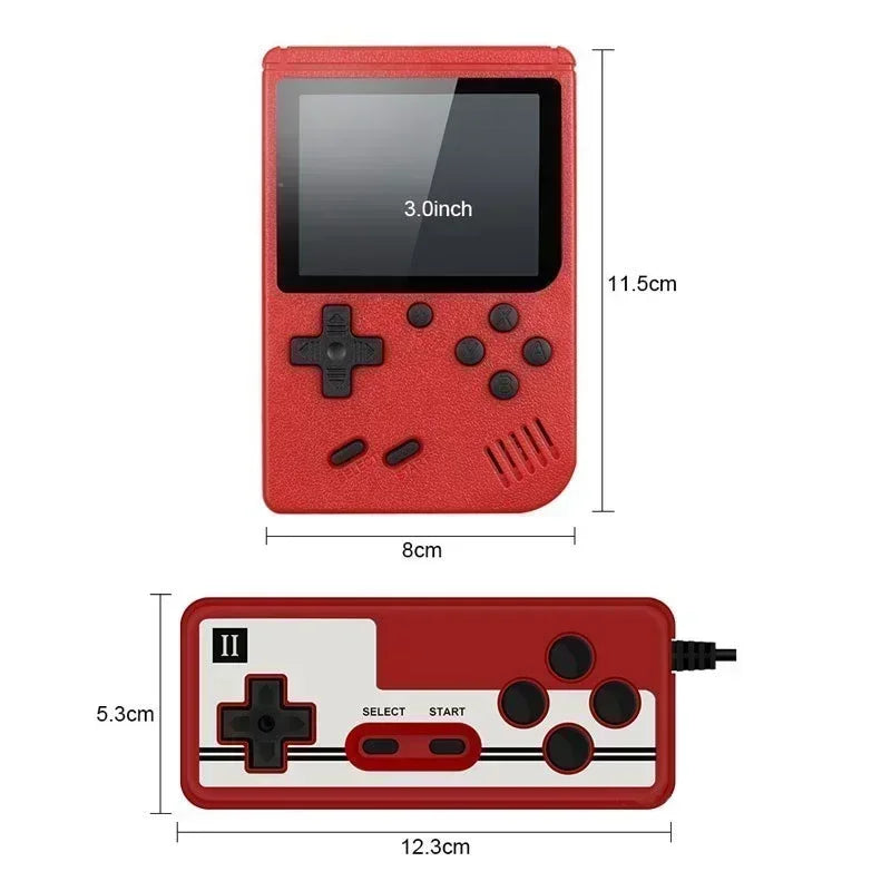 NEW Portable Retro Mini Video Game Console 8-Bit Handheld Game Player Built-in 400 Games AV Out Game Console Game Boy