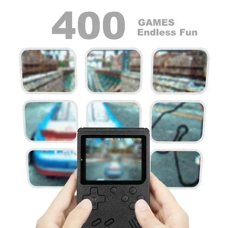 NEW Portable Retro Mini Video Game Console 8-Bit Handheld Game Player Built-in 400 Games AV Out Game Console Game Boy