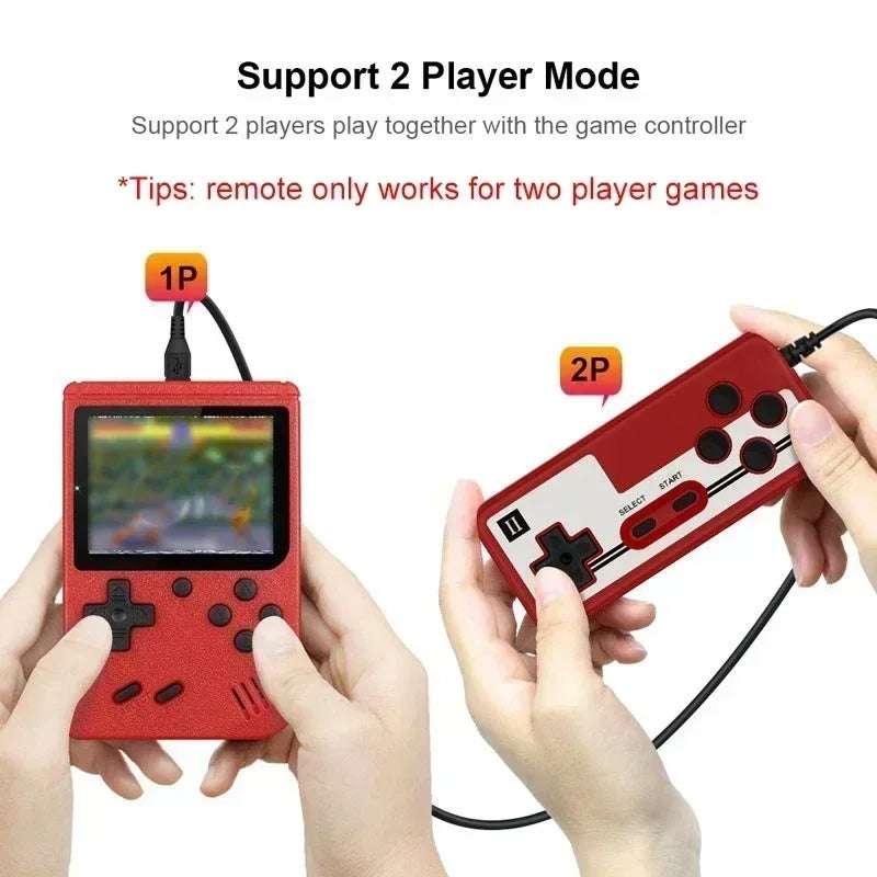 NEW Portable Retro Mini Video Game Console 8-Bit Handheld Game Player Built-in 400 Games AV Out Game Console Game Boy